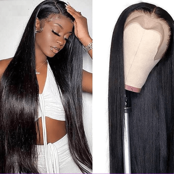 Cap Point Black / 4x4 HD Lace Wig / 14 inches Straight Lace Front Tracy Human Hair Wigs