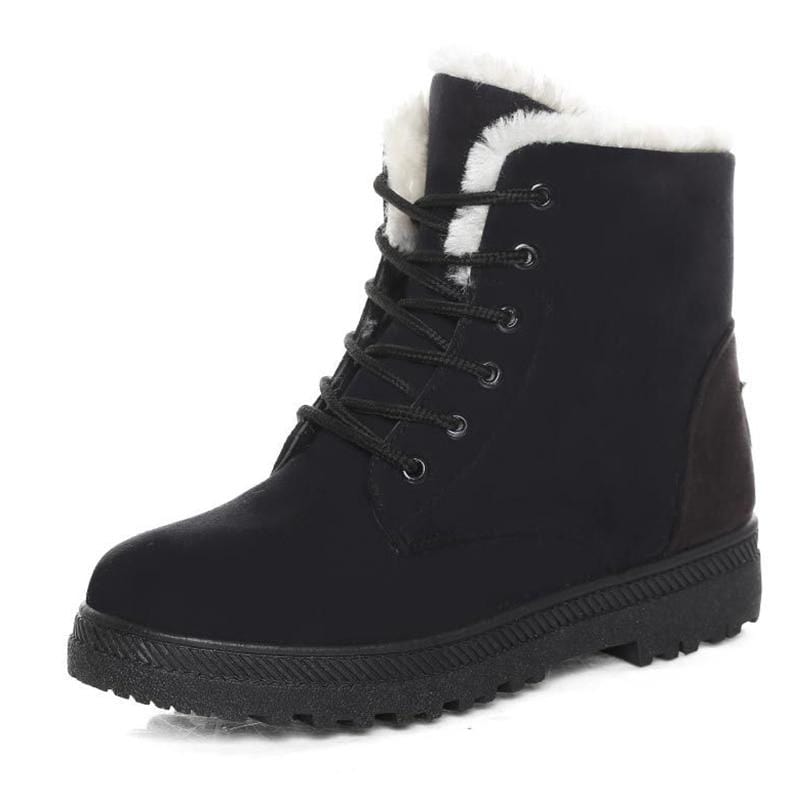 Cap Point black / 5.5 Women New Winter Ankle Boots