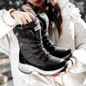 Cap Point Black / 5.5 Women Quality Waterproof  Comfortable Winter Keep Warm Boots