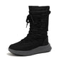 Cap Point Black / 5.5 Women's Round Toe Mid-Calf Winter Boots