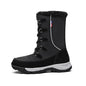 Cap Point black / 5 Waterproof ankle boots with thick fur for women