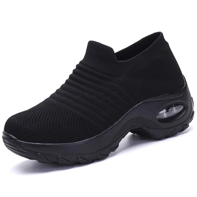Cap Point Black / 5 Women Breathable Spring Shoes