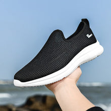 Load image into Gallery viewer, Cap Point black / 6.5 Mens Light Walking Mesh Breathable Summer Loafers Shoes
