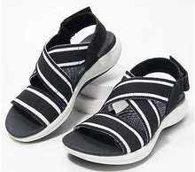 Load image into Gallery viewer, Cap Point black / 6 Women&#39;s Summer Open Toe Non-Slip Platform Sandals
