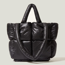 Charger l&#39;image dans la galerie, Cap Point Black Allegra Fashion Large Tote Padded Designer Handbag
