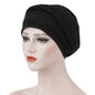 Cap Point black Barbara Silky Bright Wire Braided Turban