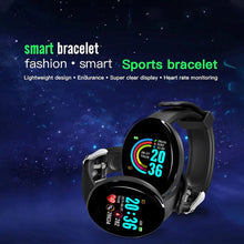 Load image into Gallery viewer, Cap Point Black Bracelet Heart Rate Blood Pressure Sleep Monitoring Pedometer Sports Fitness Smart Watch
