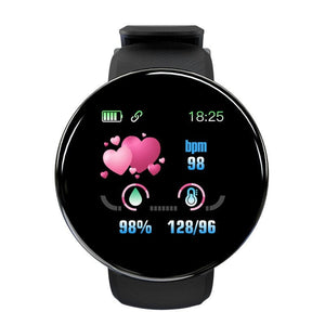Cap Point Black Bracelet Heart Rate Blood Pressure Sleep Monitoring Pedometer Sports Fitness Smart Watch