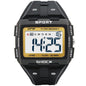 Cap Point Black Gold Multifunction Digital Men's Sports Watch