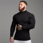 Cap Point black / M Fashion Turtleneck Mens Thin Sweater