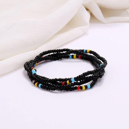Cap Point Black / One size Charlene Beads Waistchain Ankle Bracelet