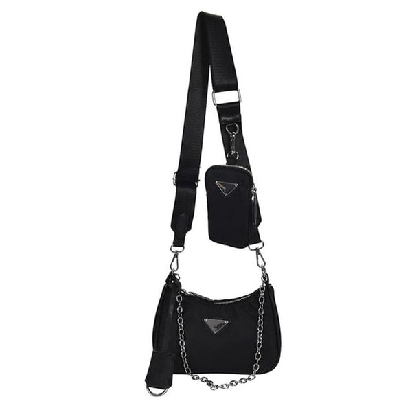 Cap Point Black / One size Crossbody Designer Bag