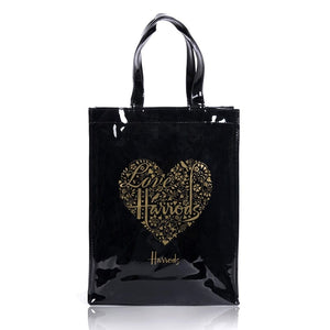 Cap Point black / One size Fashion PVC Eco Friendly London Shopper Bag