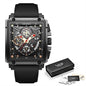 Cap Point Black / One size Red Flame Montre Homme
