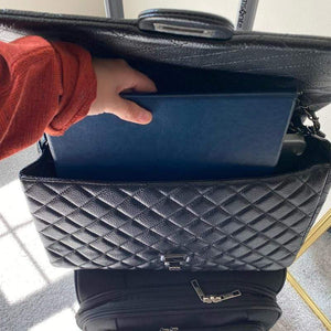 Cap Point Black / One size Victoria Large Capacity Women 's Handbag