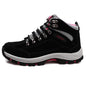 Cap Point black-rosered / 5 Women Camping Hiking Slip-on Breathable Winter Sneakers
