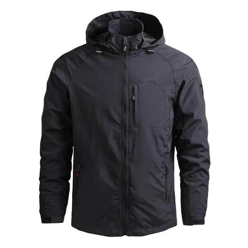 Cap Point black / S Alvera Waterproof Hooded Windbreaker Coat