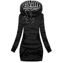 Load image into Gallery viewer, Cap Point Black / S Melanie Lightweight Zipper Jacket Hooded Sweatshirt
