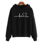 Cap Point Black / S Melanie Spring Winter Long Sleeve Pullover Hoodies