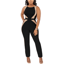 Load image into Gallery viewer, Cap Point black / S Natasha Sleeveless Casual Slim Jumpsuit

