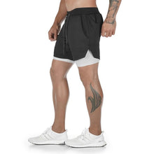 Load image into Gallery viewer, Cap Point black / XS Men 2 In 1 Beach Sport Short
