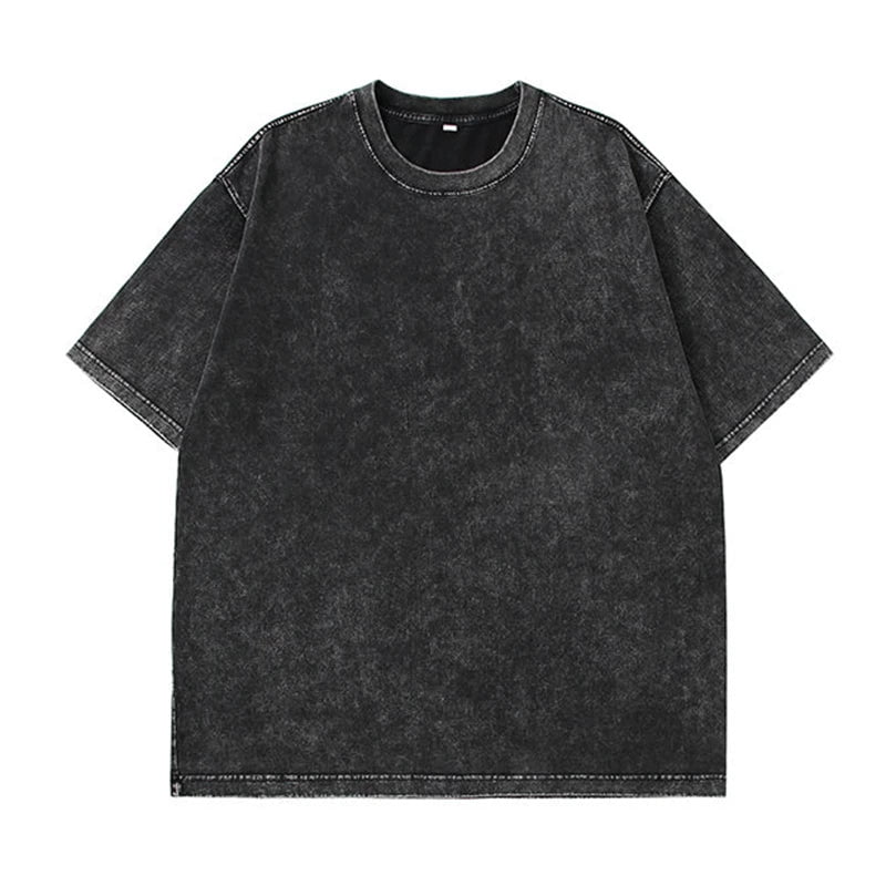 Cap Point Black / XXL Aimee Vintage Cotton Streetwear T-shirt