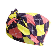 Load image into Gallery viewer, Cap Point black yellow African Print Stretch Bandana
