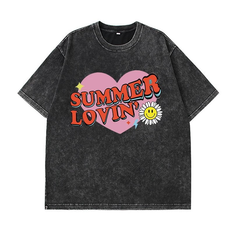 Cap Point Black11 / M Aimee Vintage Cotton Streetwear T-shirt