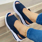 Cap Point Blue / 4 Clayton Soft Wedge Platform Sport Sandals