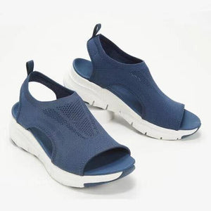 Cap Point Blue / 5.5 Women's Summer Mesh Shallow Outdoor Sandals