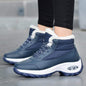 Cap Point Blue / 5 Winter Women's Vulcanize  Breathable Casual Running Sneakers
