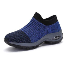 Load image into Gallery viewer, Cap Point Blue / 5 Women Breathable Spring Shoes
