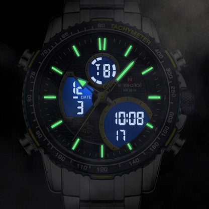 Cap Point Blue Steel Men Watch