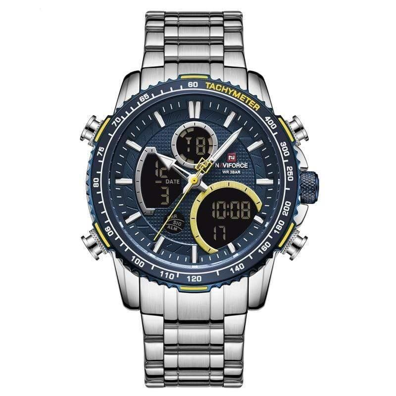 Cap Point Blue Steel Men Watch