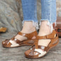 Cap Point Brown / 11 Gerthie Waterproof Slip On Round Female Slippers
