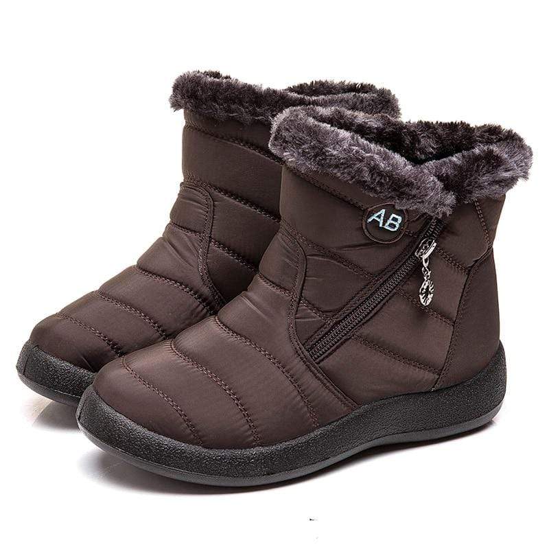 Cap Point Brown 2 / 5 Women Waterproof Snow Boots