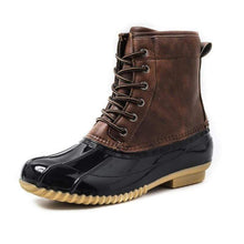 Load image into Gallery viewer, Cap Point brown / 5.5 Waterproof winter boots for men with rubber sole
