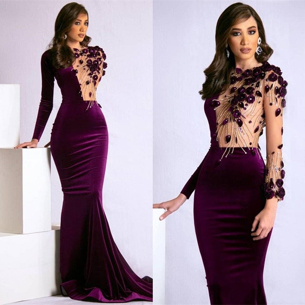 Josephine velvet dress top