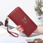 Cap Point Burgundy / One size Denise Designer Luxury Ladies Handbag Purse Shoulder Tote Bag