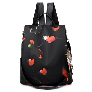 Cap Point Butterfly-1 / One size Denise Multifunctional Anti-theft Large Capacity Travel Oxford Shoulder Backpack