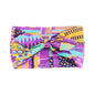 Cap Point Cap Purple African Print Stretch Bandana