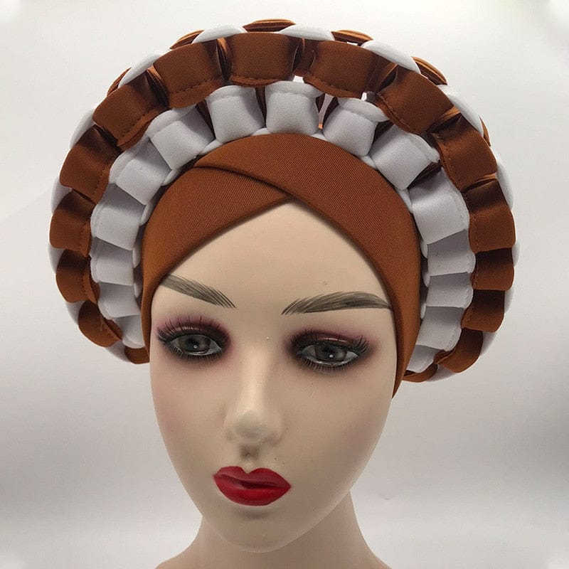 Cap Point Celia Adjustable Space Layer Turban Hat