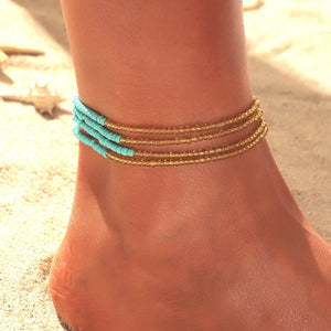 Cap Point Charlene Beads Waistchain Ankle Bracelet