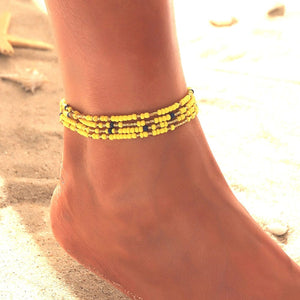 Cap Point Charlene Beads Waistchain Ankle Bracelet