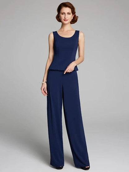 Cap Point Cheryl Mother Of The Bride Pantsuit With Lace Sequin Jacket