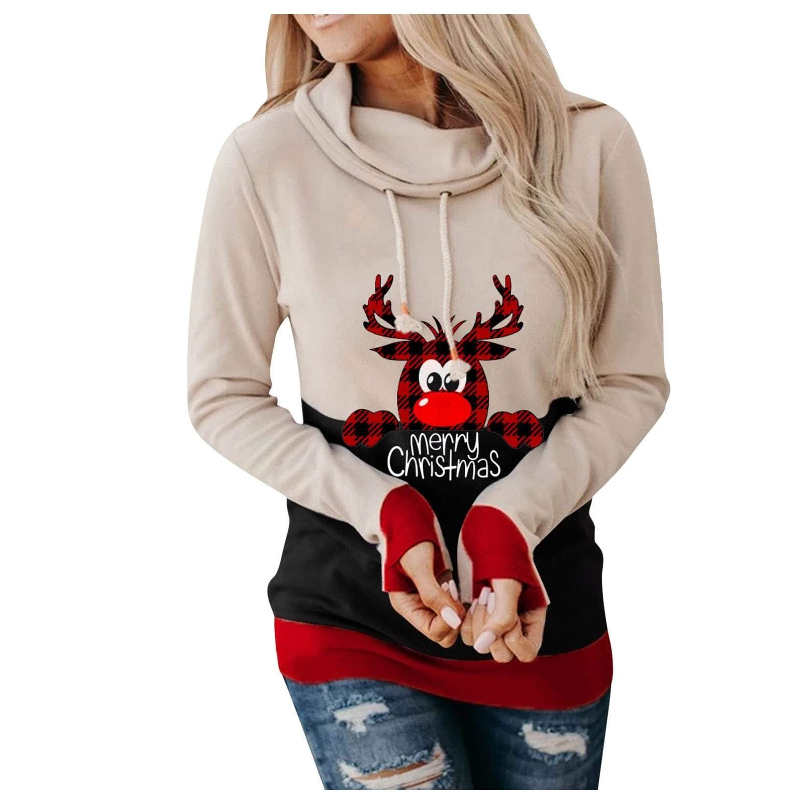 Cap Point Christmas Women Hoodie