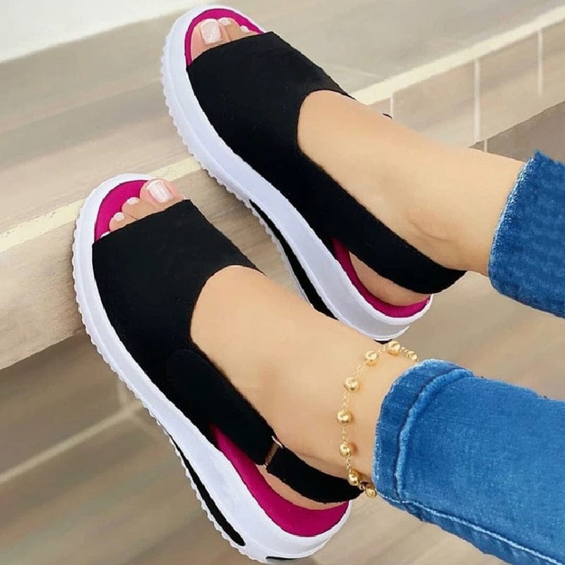 Cap Point Clayton Soft Wedge Platform Sport Sandals