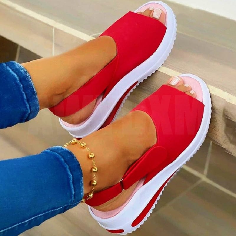 Cap Point Clayton Soft Wedge Platform Sport Sandals