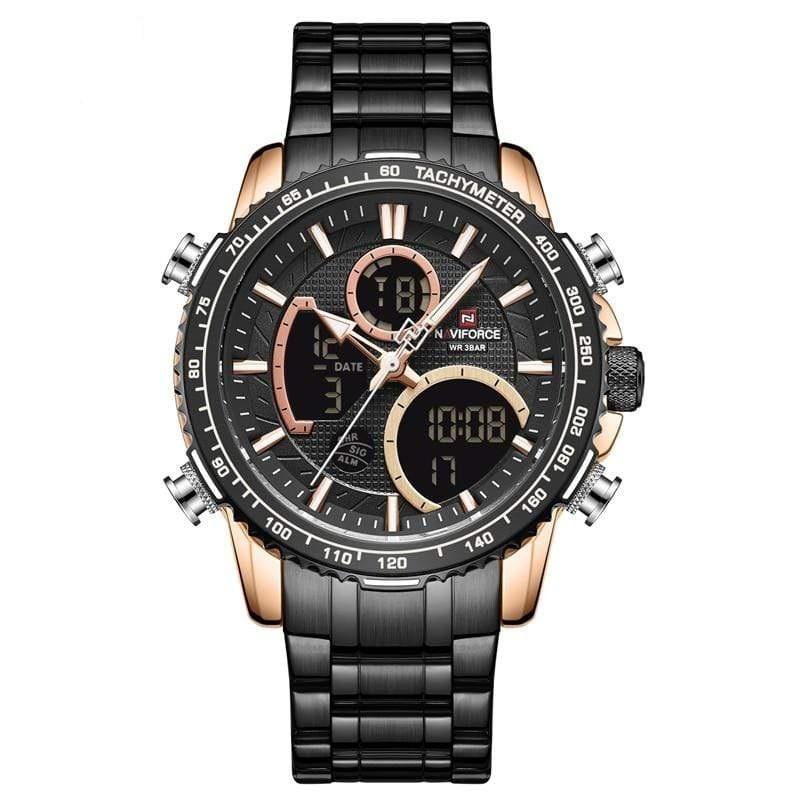Cap Point Coffee Blue Steel Men Watch