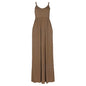 Cap Point Coffee / S Melania Loose Boho Spaghetti Strap Sleeveless Maxi Dress
